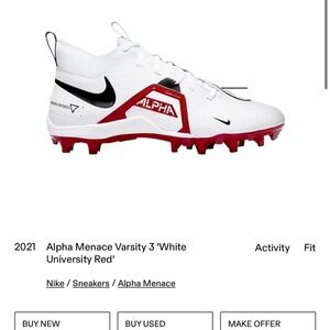 Nike Alpha Menace Varsity 3 Cleats